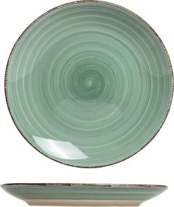 Ontbijtbord (6 Stuks) - Groene Tinten - 19cm - Aardewerk -Kook Verkoop 1007x1200 3