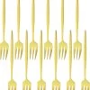 House Of Husk® Gouden Gebaksvorkjes - Dessertvorken - Taartvorkjes - Cocktailvorken - Klein Vorkjes - 12 Stuks - RVS - 14cm 1 House Of Husk® Gouden Gebaksvorkjes - Dessertvorken - Taartvorkjes - Cocktailvorken - Klein Vorkjes - 12 Stuks - RVS - 14cm -Kook Verkoop 1008x1200 5