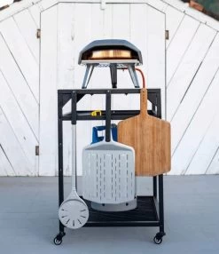 Ooni - Tafel - Medium - Pizza Tafel - 60x80x 90cm - RVS - Zwart -Kook Verkoop 1035x1200 3