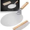 GrillX Pizzaschep Met Pizzasnijder - 30cm - In Luxe Doos - Pizzaspatel Voor BBQ & Oven - BBQ Accesoires Gereedschap -Kook Verkoop 1044x1200