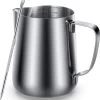Qualitá® Melkkan Met Art Pen - Barista Melkkannetje - 350 ML - Melkopschuimkannen -Kook Verkoop 1052x1200 1