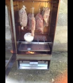 2-L Home & Garden XL Rookoven - RVS - 80x40x28 Cm - 3 Etages -Kook Verkoop 1060x1200