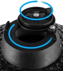 Patton Kamado Grill 13" - Keramisch - Kookoppervlak Ø 28 - Mat Zwart -Kook Verkoop 1066x1200 1