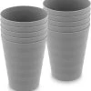 In Round Herbruikbare Plastic Drink Bekers – 10 Stuks – Grijs -Kook Verkoop 1082x1200 2