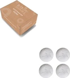 Orange85 Gebaksbordjes - Taart - 4 Stuks - Wit - 19cm - Marmer 11 Orange85 Gebaksbordjes - Taart - 4 Stuks - Wit - 19cm - Marmer -Kook Verkoop 1088x1200