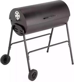 BBQ XL Houtskoolbarbecue - Cilindervorm - Grilloppervlak (LxB) 71 X 35 Cm - Zwart -Kook Verkoop 1089x1200 1