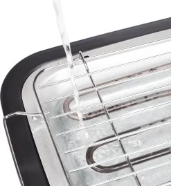 Tristar BQ-2813 Electrische Tafelbarbecue - Grilloppervlak (LxB) 38x22 Cm - 2000W - Zwart -Kook Verkoop 1103x1200 1