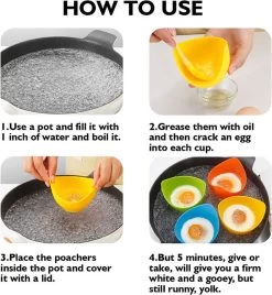 IGOODS 4 Pack Egg Poacher Cups - Perfect Gepocheerde Eieren - Egg Maker Niet-gepocheerde Eieren Cups BPA Gratis Siliconen Ei Poacher Cups Magnetron Ei Poacher- Ei Poacher Pan- Boiler Steamer- Magnetron Eieren 15 IGOODS 4 Pack Egg Poacher Cups - Perfect Gepocheerde Eieren - Egg Maker Niet-gepocheerde Eieren Cups BPA Gratis Siliconen Ei Poacher Cups Magnetron Ei Poacher- Ei Poacher Pan- Boiler Steamer- Magnetron Eieren -Kook Verkoop 1107x1200 2