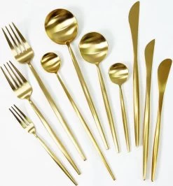 Timmers Trading Bestekset 6 Persoons - Gouden Bestek - Bestekset Goud 24 Delig - Vaatwasserbestendig -Kook Verkoop 1116x1200 1