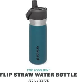 Stanley The IceFlow™ Flip Straw Water Bottle 0,65L - Thermosfles - Lagoon -Kook Verkoop 1129x1200 1
