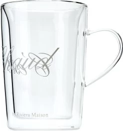 Riviera Maison Dubbelwandig Theeglas, Koffieglas Met Tekst - C'est Chaud Mug - Transparant - Glas 270 Ml - 1 Stuk 21 Riviera Maison Dubbelwandig Theeglas, Koffieglas Met Tekst - C'est Chaud Mug - Transparant - Glas 270 Ml - 1 Stuk -Kook Verkoop 1129x1200 3