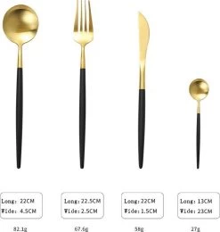 Timmers Trading Bestekset 6 Persoons - Gouden Bestek - Bestekset Goud 24 Delig - Vaatwasserbestendig 17 Timmers Trading Bestekset 6 Persoons - Gouden Bestek - Bestekset Goud 24 Delig - Vaatwasserbestendig -Kook Verkoop 1138x1200 2