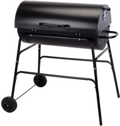 BBQ XL Houtskoolbarbecue - Cilindervorm - Grilloppervlak (LxB) 71 X 35 Cm - Zwart -Kook Verkoop 1141x1200 1