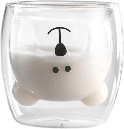 Set Van 2 Beer Design Dubbelwandige Glazen - Dubbelwandige Koffieglazen - Latte Macchiato Koffiemok/Koffiebeker - Double Glass Waterglazen - Theeglazen - Espresso Kopjes - Koffiekop & Koffiemok - Drinkglazen 250ML -Kook Verkoop 1153x1200 5