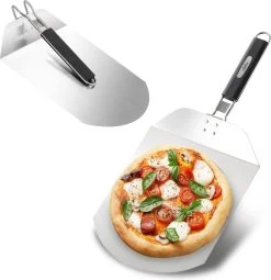 Bighorn Pizzaschep Voor BBQ En Oven-Inklapbare Handgreep -Pizzasnijder- Edelstaal -geschikt Als Broodschep En Ovenschep - SRPT01 -Kook Verkoop 1163x1200 1
