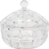 Merkloos Bonbonniere Met Deksel Ø 18*18 Cm Transparant Glas Rond Bonbonschaaltje Bonbonniere Kristal Decoratie Schaal -Kook Verkoop 1170x1200 2