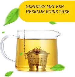 TeaLux 5-Delig RVS Theefilters Set Met Maatlepel En Lekbakjes En Knijper - Theezeef Voor Losse Thee En Kruiden - Tea InfuserStrainer Giftset - Verse Thee FilterZeef Cadeau Pakket - Kruidenbuiltje Ei Met Onderzetters - Geschenkset -Kook Verkoop 1171x1200 3