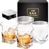 BarDeluxe® Whiskey Glazen - Whiskey Set - 4 Stuks - Whiskeyglazen - Whiskey Cadeauset - Handgemaakt - 100% Kristal - Whiskey Gift Set - Inclusief Unieke IJsblokjesvorm & Luxe Bewaardoos 1 BarDeluxe® Whiskey Glazen - Whiskey Set - 4 Stuks - Whiskeyglazen - Whiskey Cadeauset - Handgemaakt - 100% Kristal - Whiskey Gift Set - Inclusief Unieke IJsblokjesvorm & Luxe Bewaardoos -Kook Verkoop 1179x1200 9