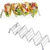 Krumble Taco Houder - Taco En Tortilla Houder Voor 4 Stuks - Serveerschalen - Koken & Tafelen - Kookgerei - Snack- & Tappasschalen - Metaal - Zilver -Kook Verkoop 1182x1200 1
