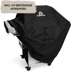 Burnhard Gas BBQ FRED JR. Deluxe - 2 Branders - Incl. Keramische Infraroodbrander & Afdekhoes - Deluxe -Kook Verkoop 1182x1200