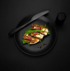 Orange85 Bordenset - Dinerbord - Borden - Plat - Set Van 6 - Mat Zwart - Diameter 27cm - Aardewerk - Servies -Kook Verkoop 1184x1200 2