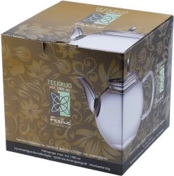 Feelino 1300 Ml Thee- En Koffiepot Met Zeef In Tuit En Glazen Deksel, Ideaal Voor 2 Personen, Special Edition Vaatwasmachinebestendig, Hittebestendig, Hoogwaardig Borosilicaatglas -Kook Verkoop 1186x1200 2