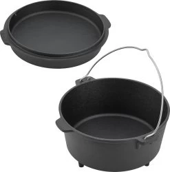 Dutch Oven Enkhuizen Met Deksel Gietijzer Zwart 4,2 L 14 Dutch Oven Enkhuizen Met Deksel Gietijzer Zwart 4,2 L -Kook Verkoop 1187x1200 3