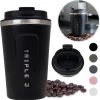 Triple J® Koffiebeker To Go - Thermosbeker - BPA & Lekvrij - 380ml - Zwart -Kook Verkoop 1188x1200 2