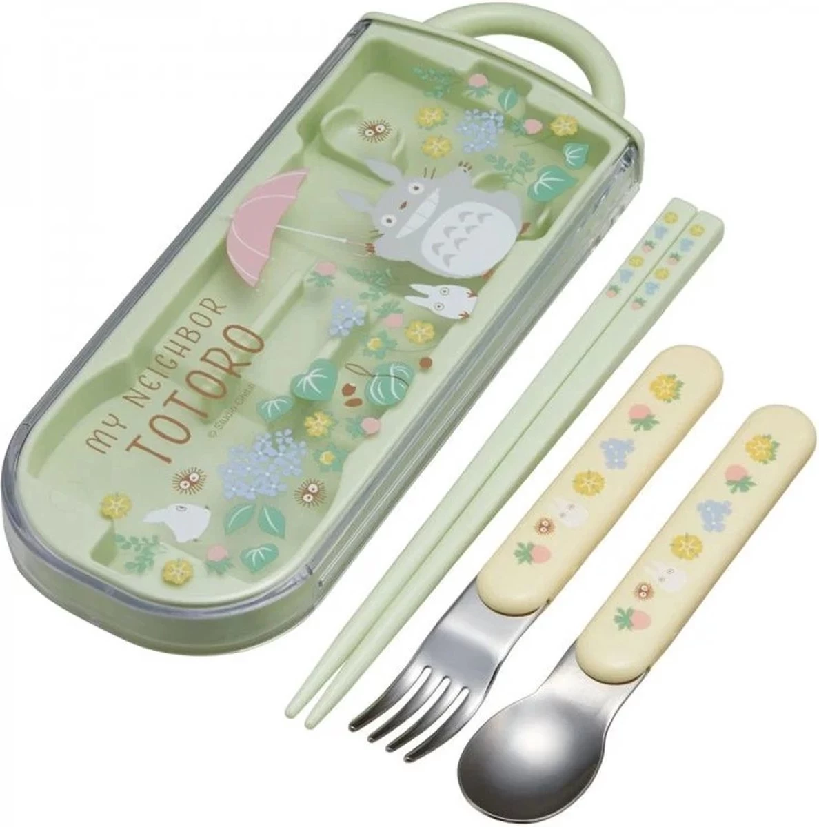 STUDIO GHIBLI - My Neighbor Totoro - Chopstick Spoon And Fork Set 3 STUDIO GHIBLI - My Neighbor Totoro - Chopstick Spoon And Fork Set