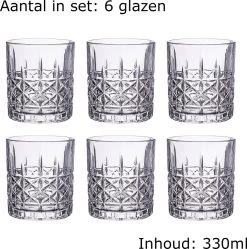 Luxe Drinkglazen - Whiskey Glazen - Cocktail Glazen - Cocktailglazen - Waterglazen - 330ML - 6 Stuks 10 Luxe Drinkglazen - Whiskey Glazen - Cocktail Glazen - Cocktailglazen - Waterglazen - 330ML - 6 Stuks -Kook Verkoop 1190x1200 8