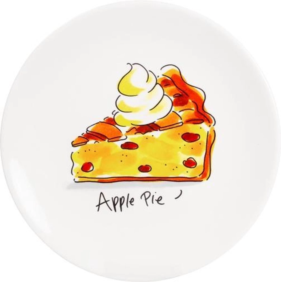 Blond Amsterdam – Even Bijkletsen - Cake Plate Apple Pie -18 Cm 3 Blond Amsterdam – Even Bijkletsen - Cake Plate Apple Pie -18 Cm