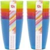 Merkloos 12x Gekleurde Drinkbekers/mokken Kunststof 10 Cm - Limonade Bekers - Campingservies/picknickservies -Kook Verkoop 1196x1200 8