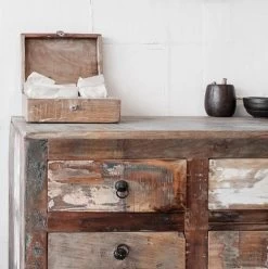 Raw Materials Scrapwood Theedoos – 6 Vakken – Gerecycled Hout -Kook Verkoop 1197x1200 27