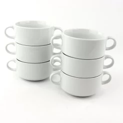 Orange85 Soepkommen - Met Oor - Set Van 6 - Wit - Rond - Met Houder 9 Orange85 Soepkommen - Met Oor - Set Van 6 - Wit - Rond - Met Houder -Kook Verkoop 1198x1200 19