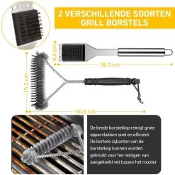 Saveur Royal® 35-delige Barbecue Gereedschapset In Roestvrij Staal - BBQ Grill Set Met Draagtas - Barbecuegerei-sets - Barbecue Accessoires Gereedschap - 35-delig -Kook Verkoop 1198x1200