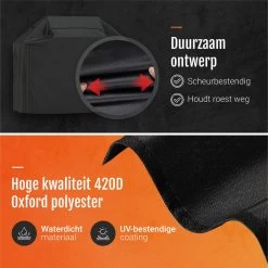 GrillX Barbecue Hoes - 170 X 61 X 117cm - BBQ Hoes Waterdicht - Beschermhoes Inclusief Trekkoord - BBQ Accesoires -Kook Verkoop 1198x1200 3