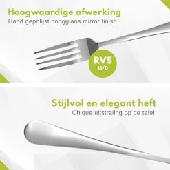 Hendi Tafelvork - Profi Line Tafelvorken - 20,5cm - RVS 18/0 ( Set Van 6 ) -Kook Verkoop 1199x1200 2