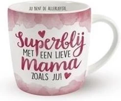 Enjoy Mok - Superblij Met Een Lieve Mama Zoals Jij - Met Binnentekst