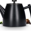 Vaja® Camille Theepot Zwart Met Filter - 1 Liter - RVS - Dubbelwanding -Kook Verkoop 1200x1003 1