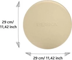 Boska Pizzasteen Deluxe - Voor Oven & BBQ - Knapperige Pizza's - Ø 29.5 Cm - BBQ Accessoires -Kook Verkoop 1200x1003