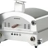 Bighorn Outdoor Edelstaal Gas Pizza Oven - Draagbare Gas Barbecue - Edelstaal -Model SRGG20001