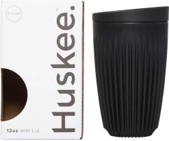 HuskeeCup & Deksel - Koffiebeker - Large - 12oz/36cl - Charcoal -Kook Verkoop 1200x1007 2