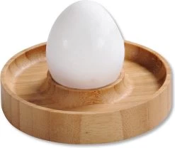 Merkloos FSC® Bamboe Houten - Eierdopjes Set Van 4 Stuks - Met Praktische Rand Voor Neerleggen Van De Eierschaal - Eierdoppen Set 4-Delig -Kook Verkoop 1200x1009 1