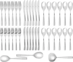 Sola Bestekset Sevilla - Economy - 6 Persoons - 39 Delig - Zilver Chroomstaal 18/0 - RVS -Kook Verkoop 1200x1016 1
