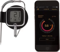 Patton Kamado Houtskool Barbecue - 18" - Grilloppervlak Ø 39 Cm - Met Bluetooth Thermometer - Groen -Kook Verkoop 1200x1024 2