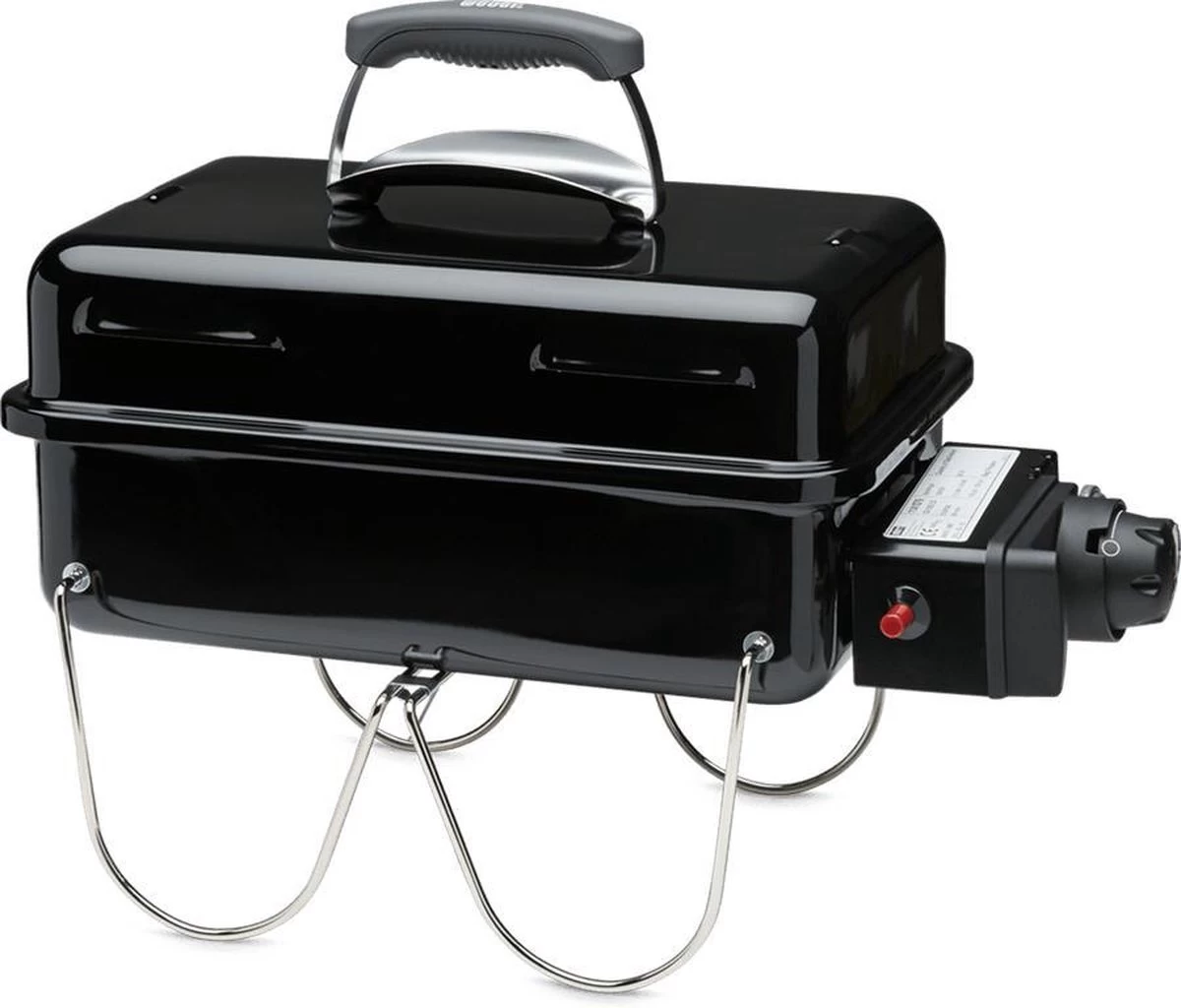 Weber Go-Anywhere Gas Barbecue - 41x26 Cm - Roestvrijstalen Branders - Gasregelkop - Incl. Deksel 5 Weber Go-Anywhere Gas Barbecue - 41x26 Cm - Roestvrijstalen Branders - Gasregelkop - Incl. Deksel - Afbeelding 3