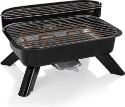 Princess 112252 Hybride Barbecue – Elektrische BBQ - Tafelmodel - 2000W - 44x 29cm - Gebruik Elektrisch Of Met Kolen -Kook Verkoop 1200x1025