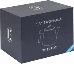 Castagnola Theepot Met Filter – Theekan – Theepot Dubbelwandig – Theepot Roestvrijstaal – Hoogwaardig RVS – 1 Liter – 5 Kopjes Thee – Zwart -Kook Verkoop 1200x1028 2