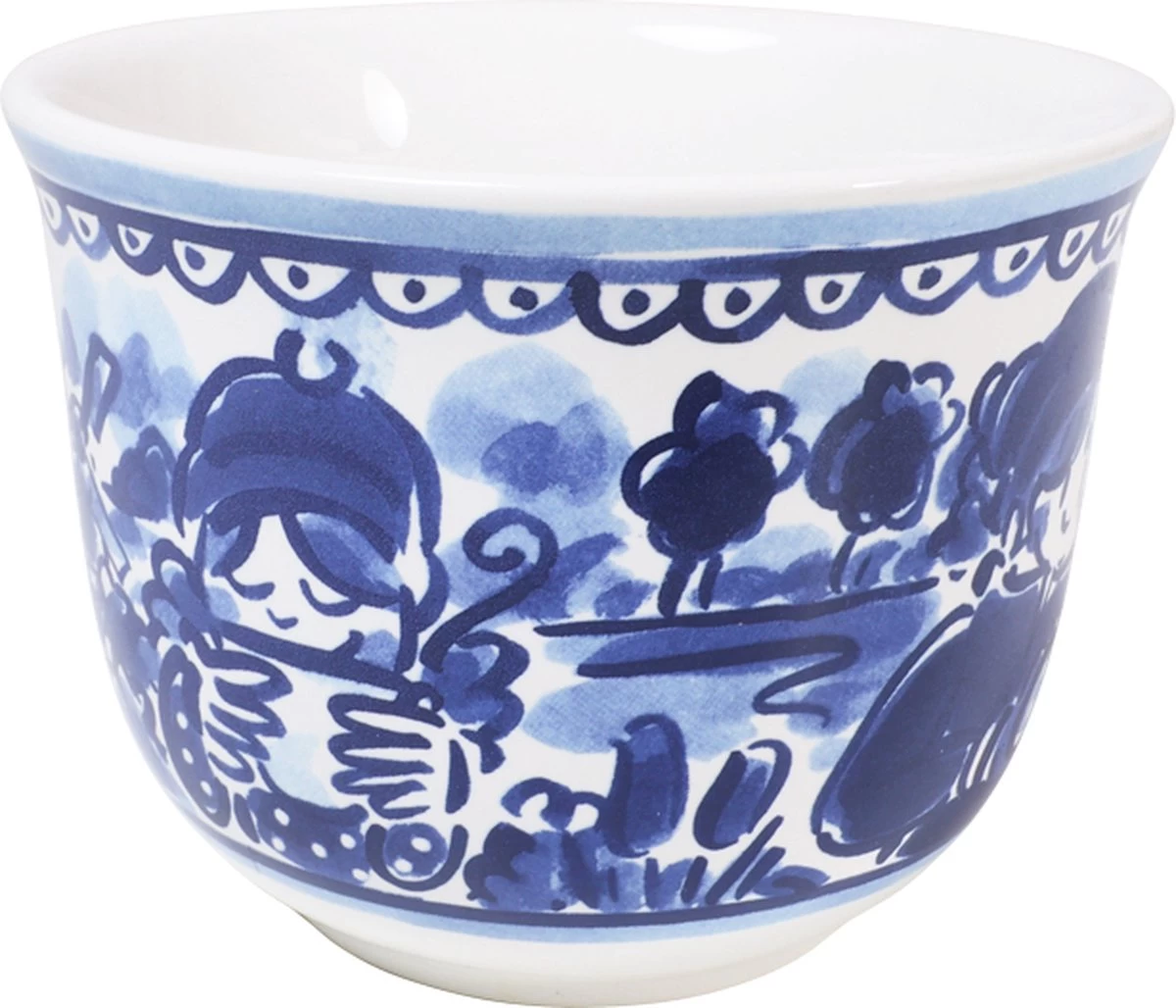 Blond Amsterdam, Delfts Blond: Soep Kom Winter 14cm 4 Blond Amsterdam, Delfts Blond: Soep Kom Winter 14cm - Afbeelding 2