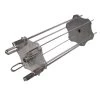 BBQ Rotisserie Kebab Spiezen Set (universele Set Geschikt Voor De Meeste Rotisseries / BBQ Spitten)
